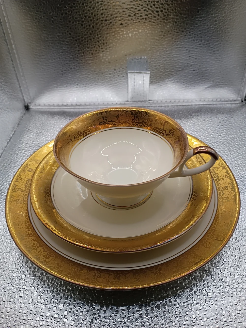 Vintage Alka Bavaria Bone China 3 Piece Set